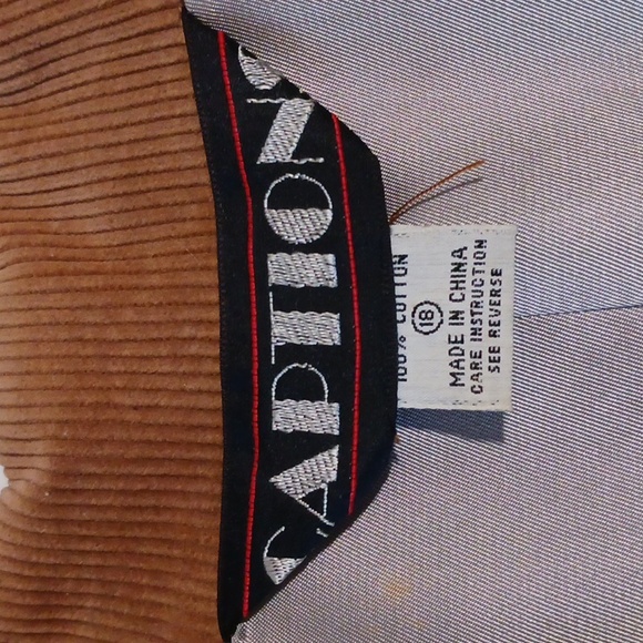 Captions ⚜️ Corderoy Blazer/Jkt 18 - Picture 8 of 11